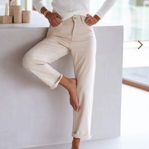 Easy Clothes Beige Solan Jeans